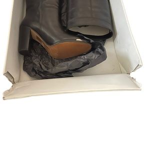 NIB IRO Djaro Tall Leather Boots in Black